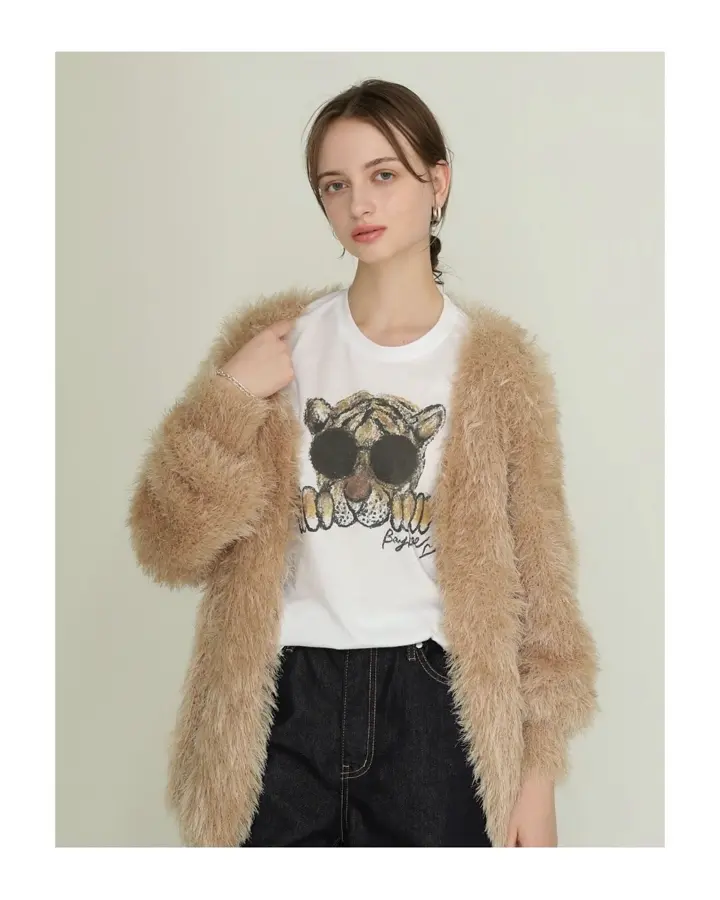 【完売!新品未使用】baybee♡poodle jacket BayBee