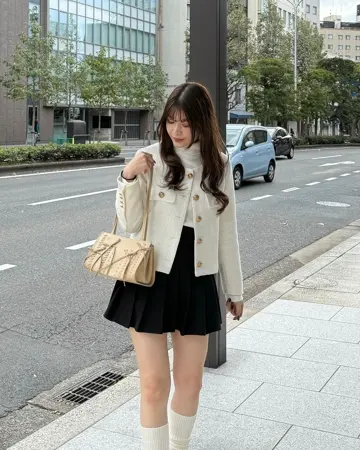 em. エムドット ツイードジャケット ホワイト 18062064082748519_1_t_360.webp