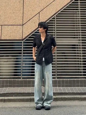 インディゴバギーデニムパンツ OK0012 – YOLO（ヨロ