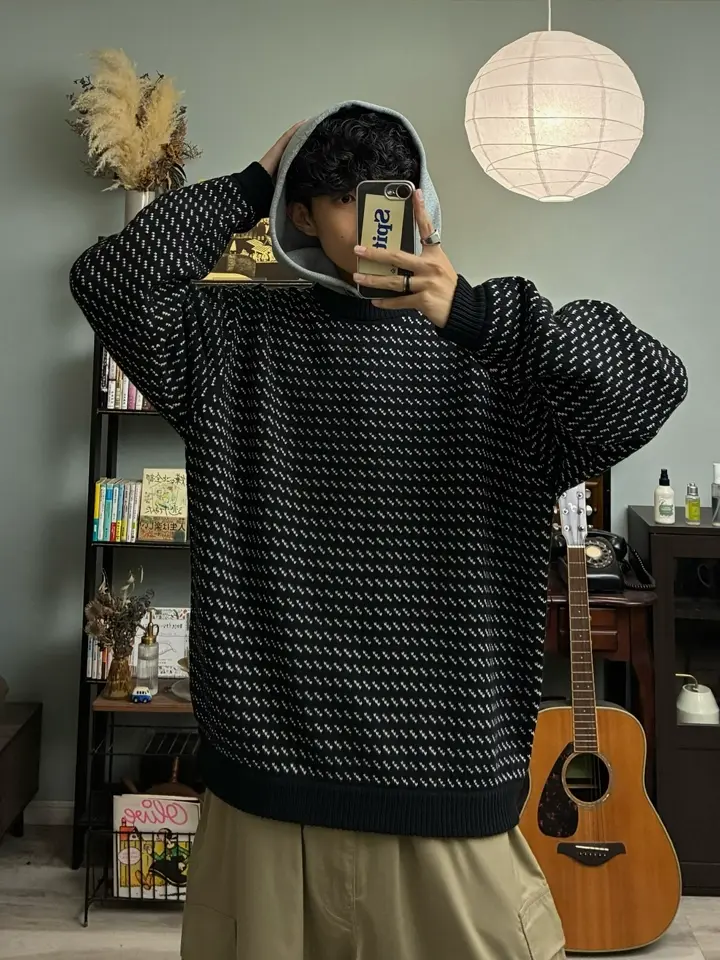 【Loungedress】ツイードショートジャケット ブラック Fubail / フラップツイードショートジャケット