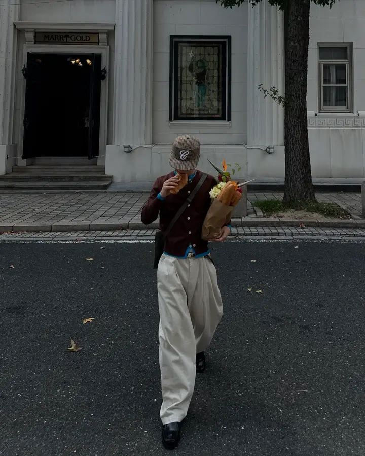 即納】ワイドストレートスラックス KA0018 – YOLO（ヨロ