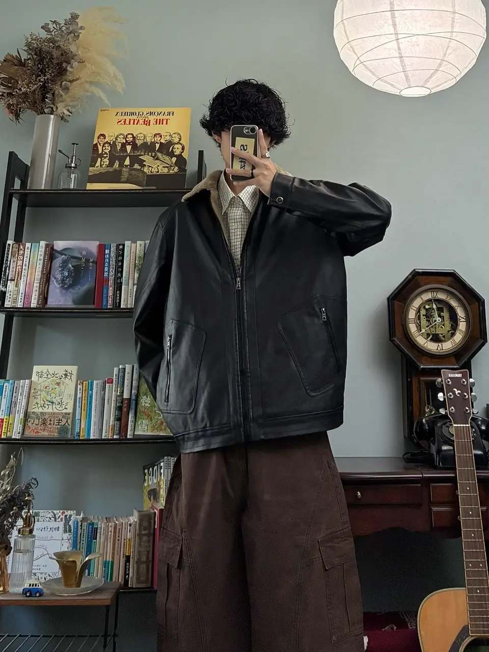 PUレザーフライトジャケット RR0146 – YOLO（ヨロ）｜ファッション通販