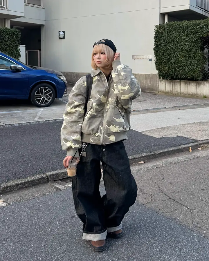 迷彩カーブパンツ KA1229 – YOLO（ヨロ）｜ファッション通販