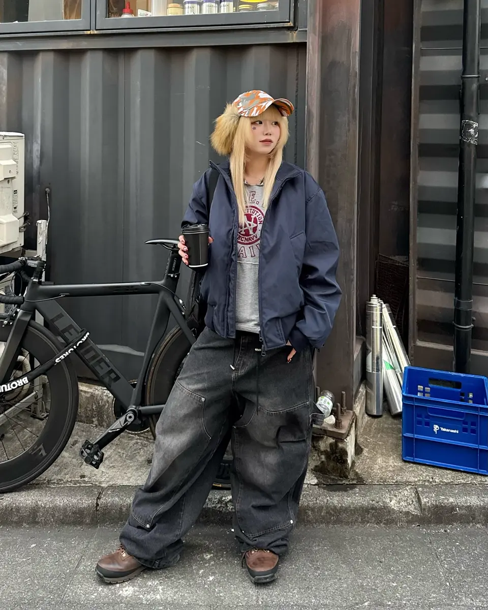 インディゴバギーデニムパンツ OK0012 – YOLO（ヨロ）｜ファッション通販