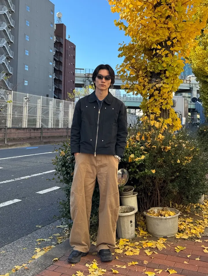 タックワイドストレートスラックス Y1563 – YOLO（ヨロ