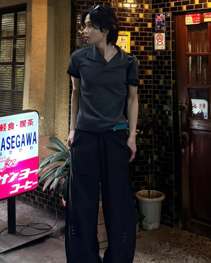 ステッチデザインストレートデニムパンツ TO0202 – YOLO（ヨロ