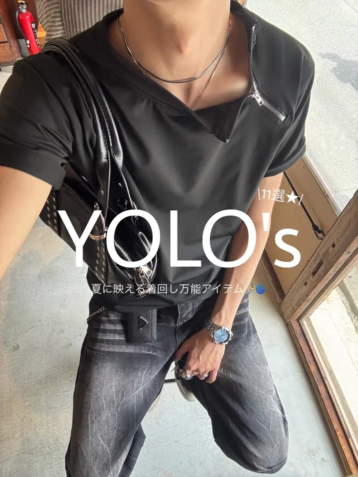 ヘンリーネックレイヤードサーマルTシャツ RG7253 – YOLO（ヨロ