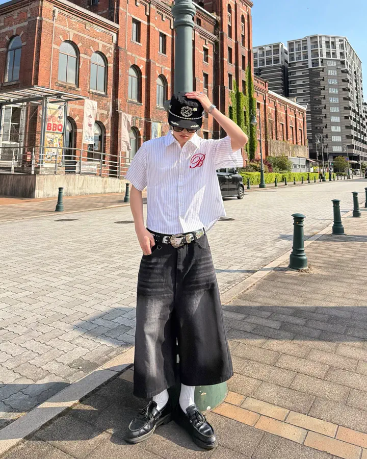 ウォッシュ加工デニムパンツ KA7147 – YOLO（ヨロ）｜ファッション通販