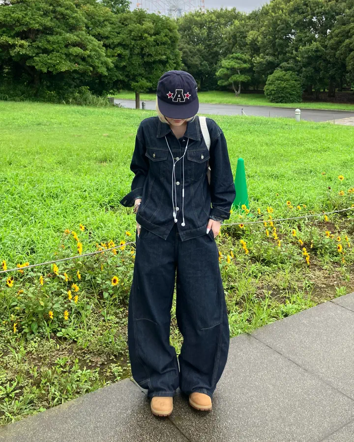 ワイドレッグストライプパンツ RG7158 – YOLO（ヨロ）｜ファッション通販