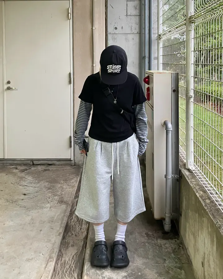 フロントデザインワイドレッグデニムパンツ KA7306 – YOLO（ヨロ