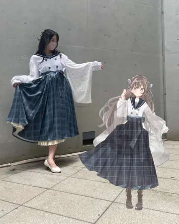 大正ロマンの天真爛漫セーラー風ワンピース ｜ Favorite