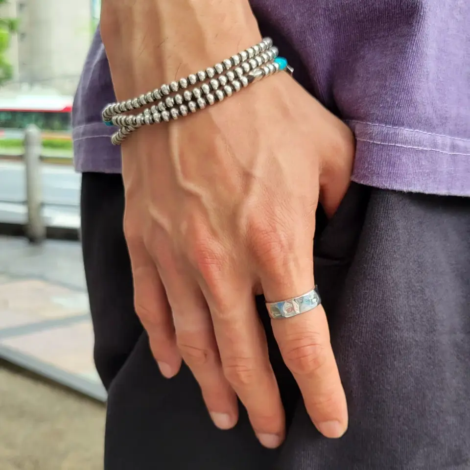 【超美品】箱あり SAADシルバーリング 11号 SAAD サード 太陽神 シルバーリング SV925 Size 11号 福生店