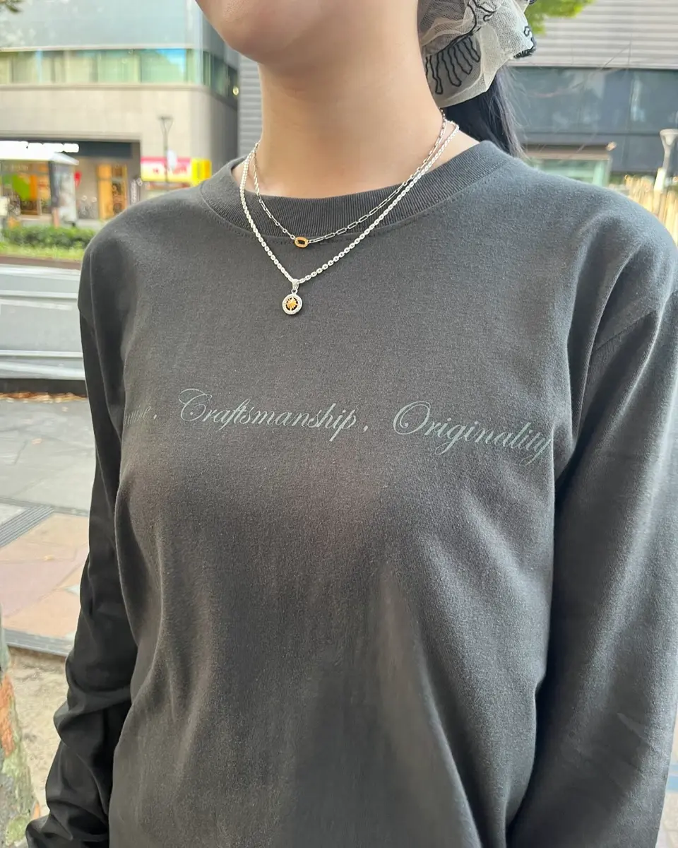 【Gajest】アラベスクTee SAAD 24AW アラベスク グラフィック LS/TEE 長袖Tシャツ