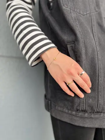 アラベスク シルバー925 K24（24金）ゴールドプレートリング/指輪