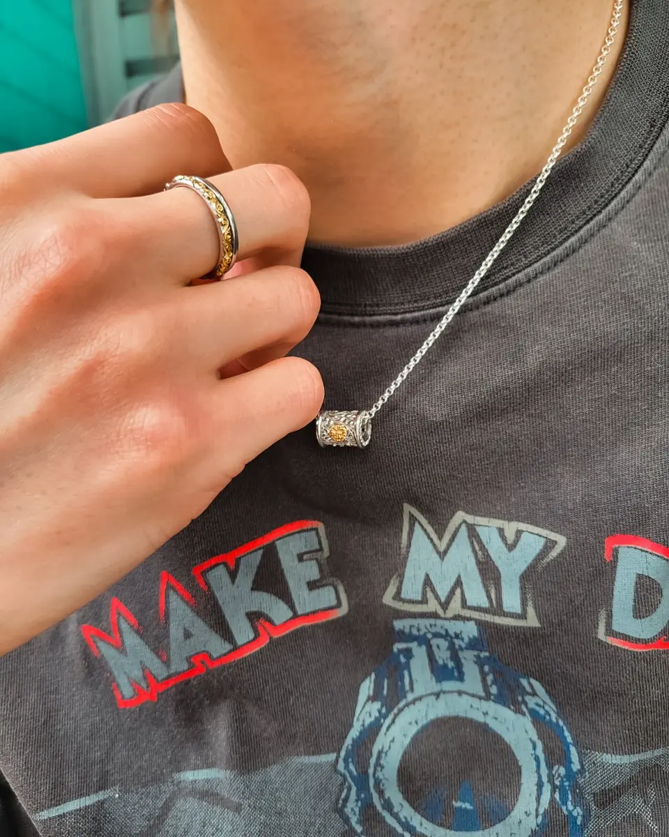 スフェーン ペンダントトップ6×6×4mm 【K10 Yellow Gold】 1個