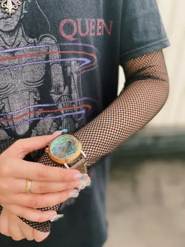 パウアシェル オートマチック自動巻き腕時計｜ストーンウォッチ