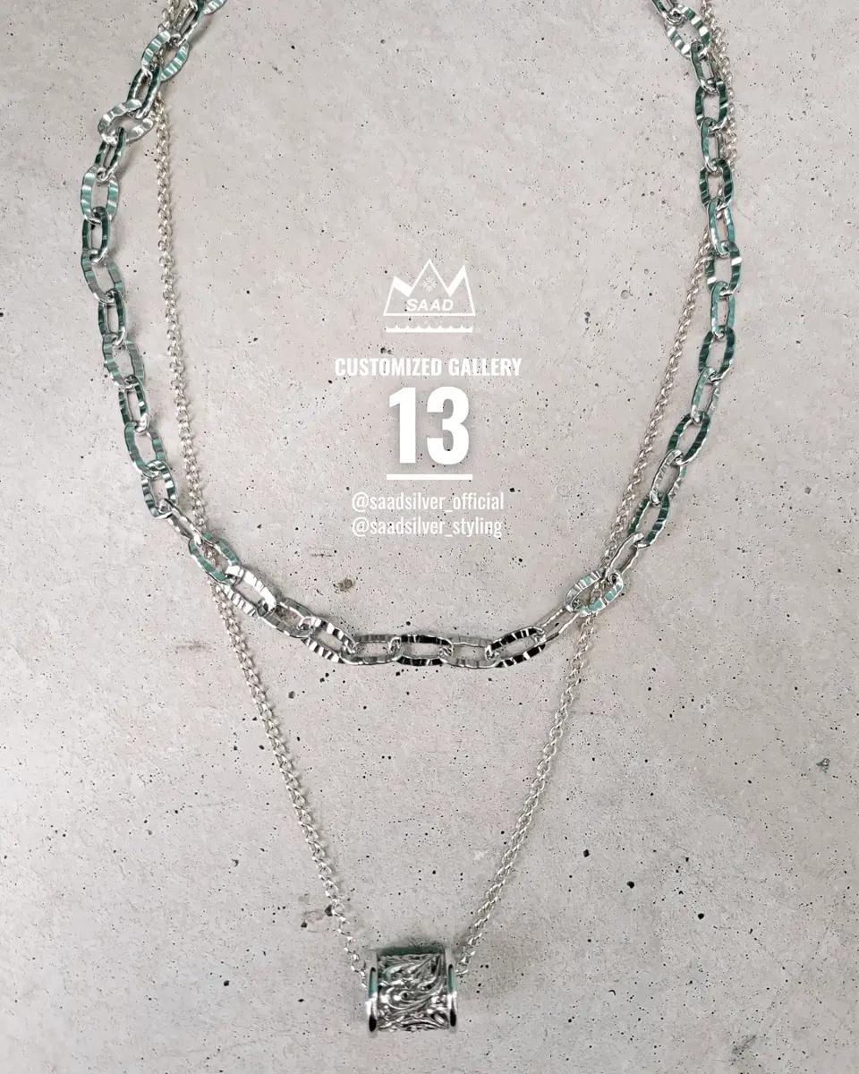 【SAADの袋付き】甲丸 シルバー925製チェーン 幅2.0mm 長さ50cm 甲丸 シルバー925製チェーン 幅2.0mm｜Silver Accessory