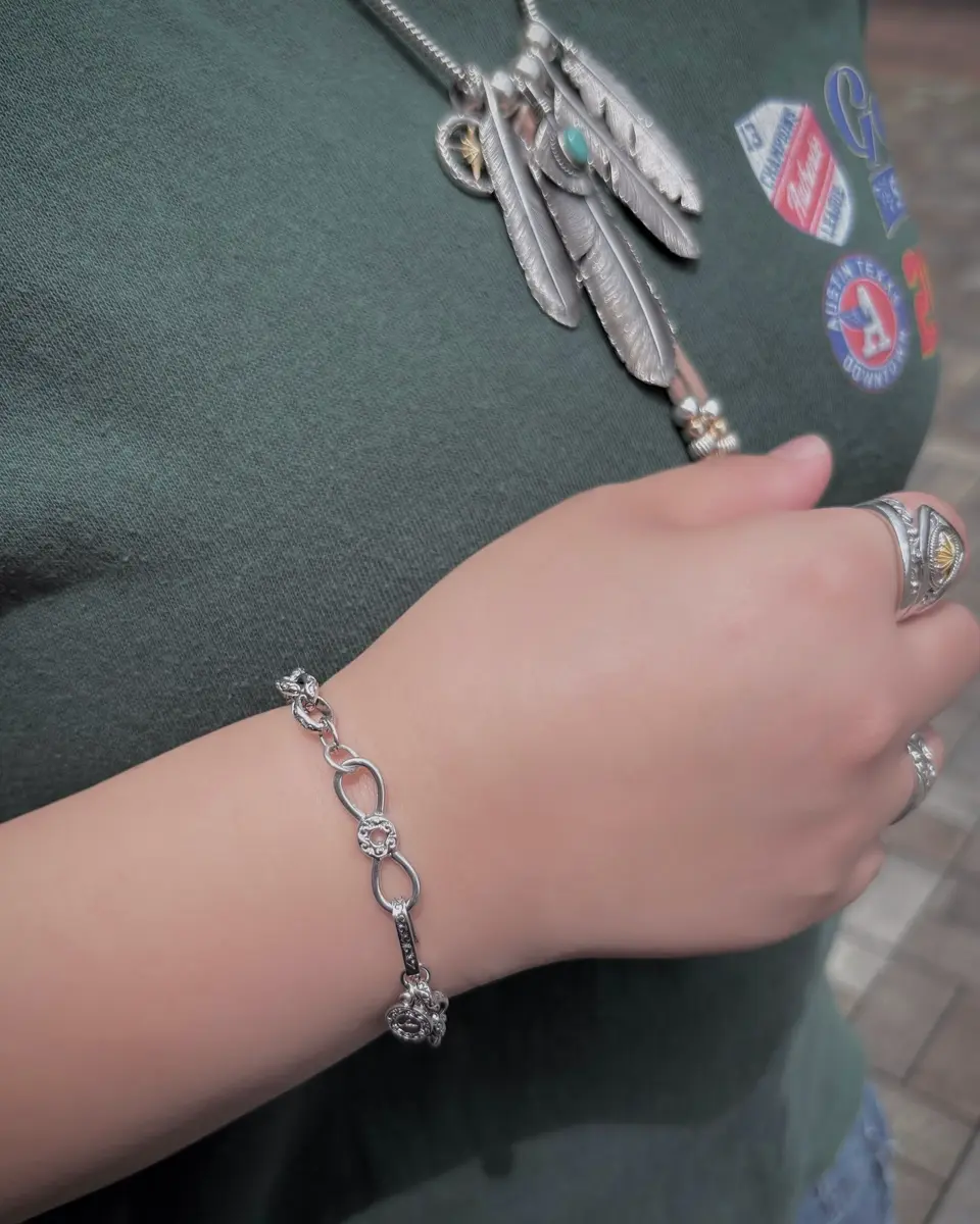 Sana チェーンブレスレット アラベスク レディースアクセサリー