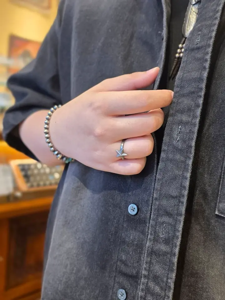 スターモチーフ シルバー925リング/指輪｜全てのシルバーアクセサリー