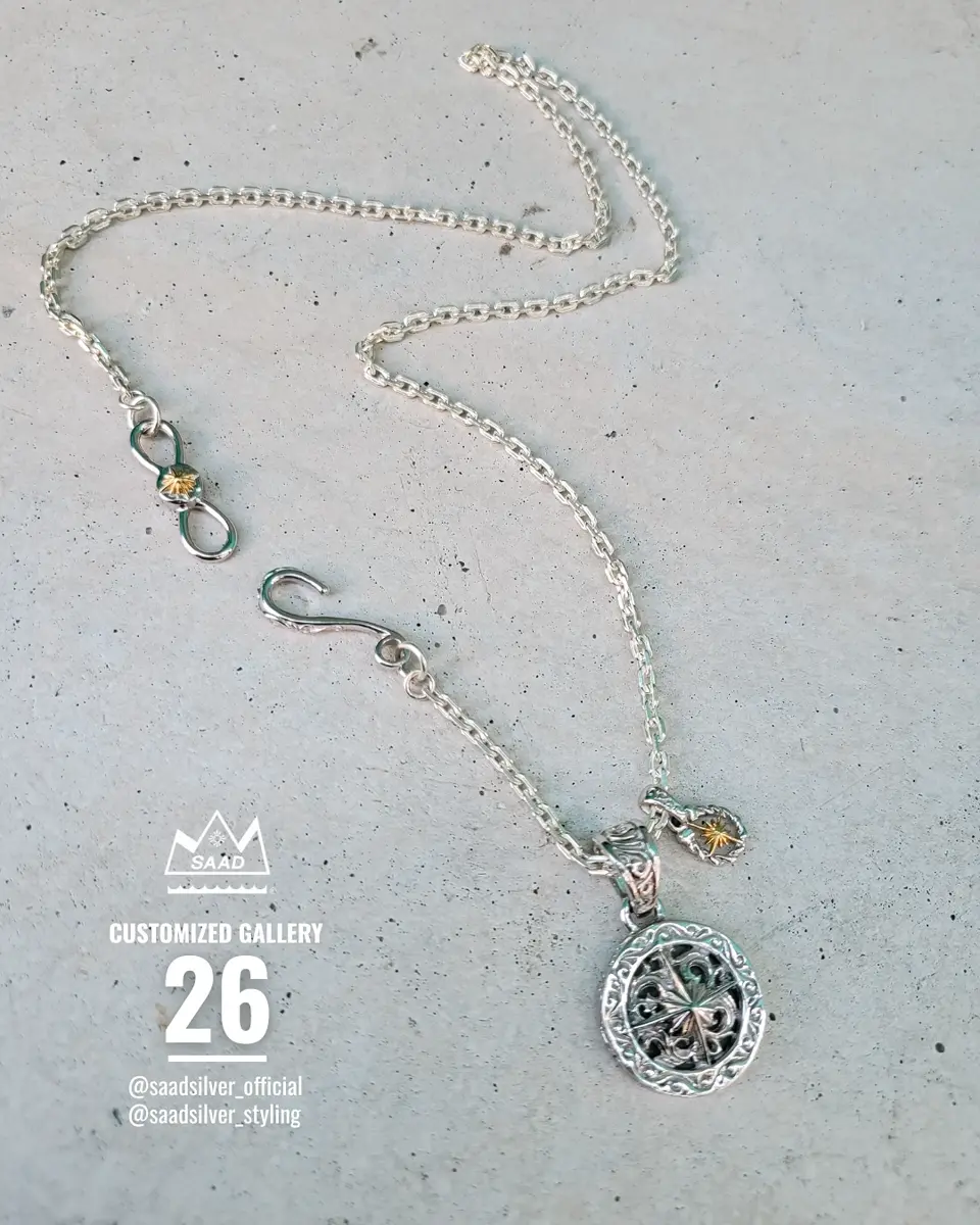 サンシンボル ホースシュー シルバー925 K24（24金）ゴールド