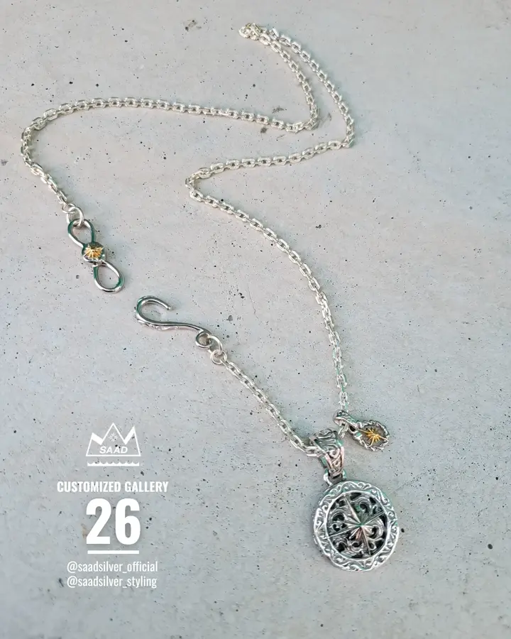 noda　Silver925 3mm60cm アズキ（白仕上げ） シルバー925 あずきチェーン ネックレス 幅3mm 60cm 4面カット