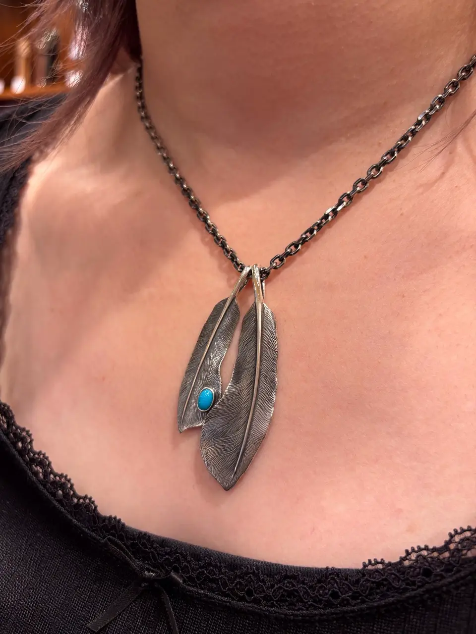 【燻し加工 】VIEWLU スリーピング ビューティーペンダント シルバー925 燻し加工 】VIEWLU スリーピング ビューティーペンダント シルバー925