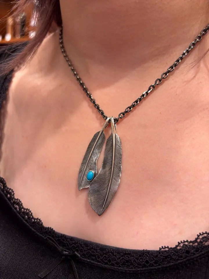 サード(saad) 型番DBI 長さ約55.5cm あずき シルバー925 あずき シルバー925製チェーン 幅4.0mm｜Silver Accessory