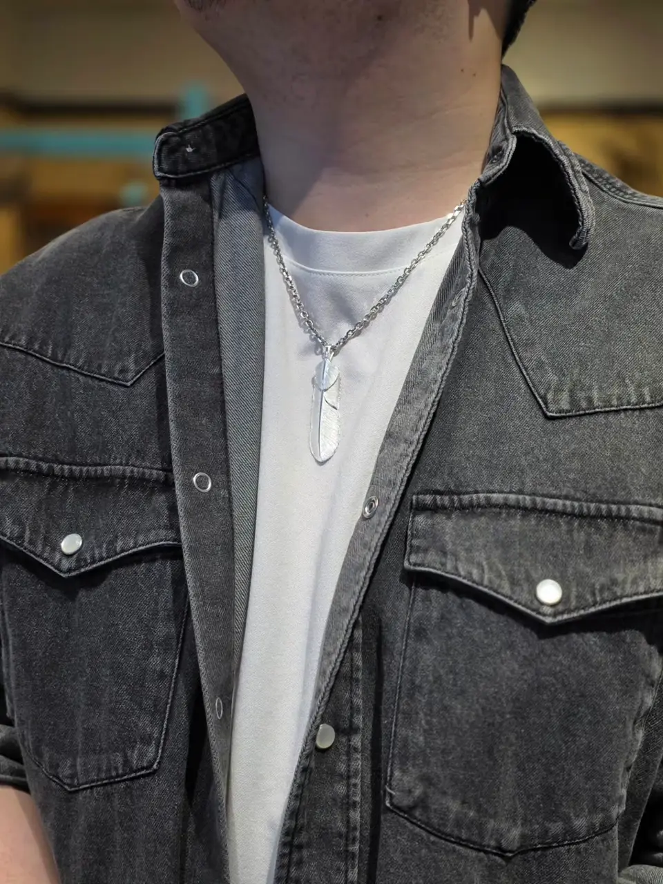 あずき シルバー925製チェーン 幅4.0mm｜すべてのアクセサリー