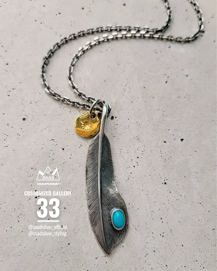 【廃盤】SAAD サード サンシンボルチャーム K18（18金）ゴールド サンシンボルチャーム K18（18金）ゴールド｜SAAD FEATHER｜シルバー