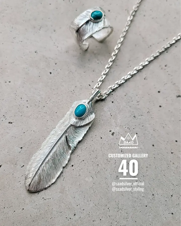 フェザーモチーフ シルバー925 S字フック｜全てのシルバーアクセサリー