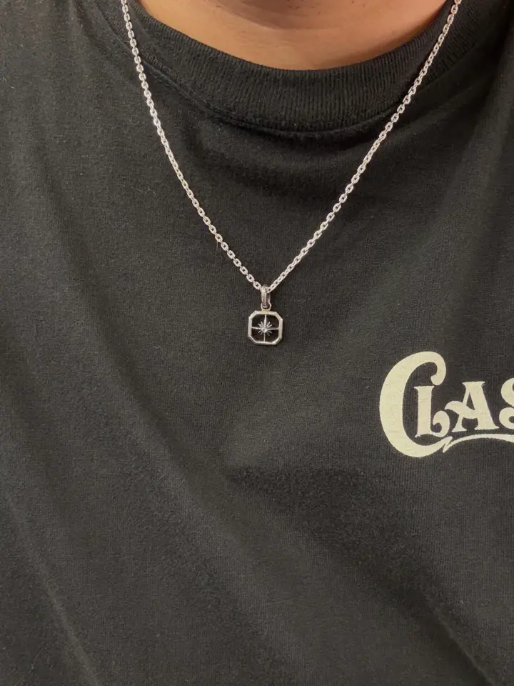 w*w様 SAAD サード あずき ネックレス チェーン タタキ シルバー 92 美品 SAAD サード SILVER 925 シルバー SV 太角 細角 あずき