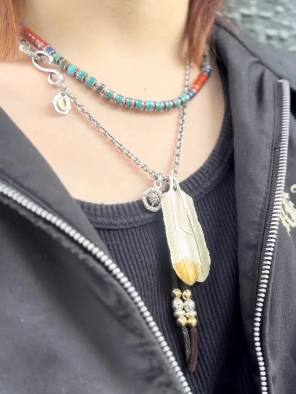 あずき シルバー925製チェーン 幅4.0mm｜すべてのアクセサリー