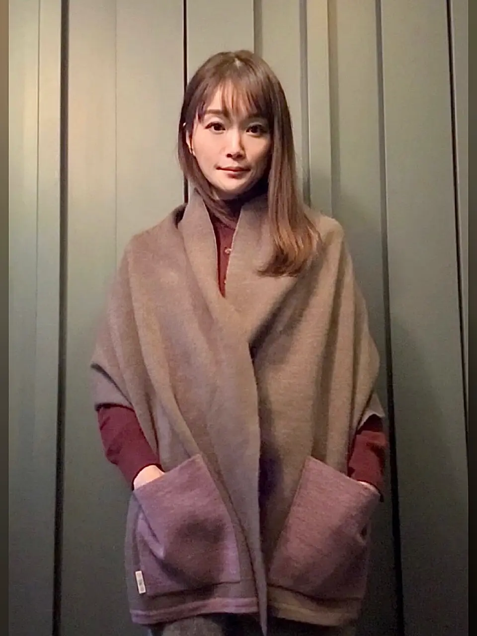 新潟直送計画】五泉製ニット「CLEMATIS」ストール – アークリード