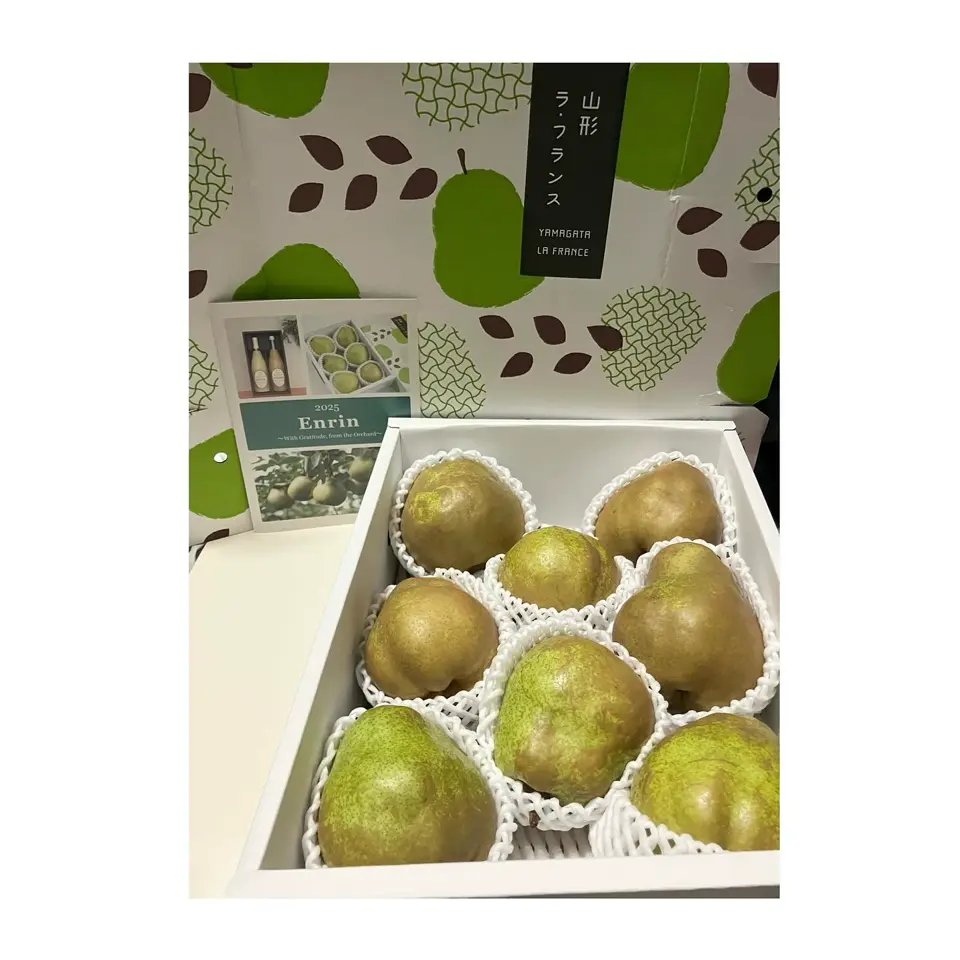 ロン　　ラフランス箱込み24kg 山形直送計画】山形県産 ラ・フランス（贈答用・家庭用） – 合同会社Enrin