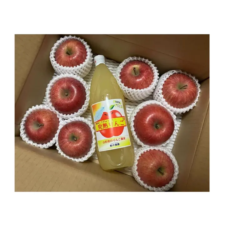 山形直送計画】山形県産りんご・ジュース詰め合わせ（贈答用・家庭用
