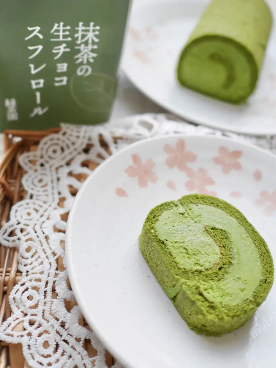 山形直送計画】抹茶の生チョコスフレロール – 緑茶園