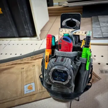 Veto Pro Pac ツールバッグ TP-4B mp2x Veto Pro Pac MP2X (Leather Backed Medium-Sized Tool Pouch