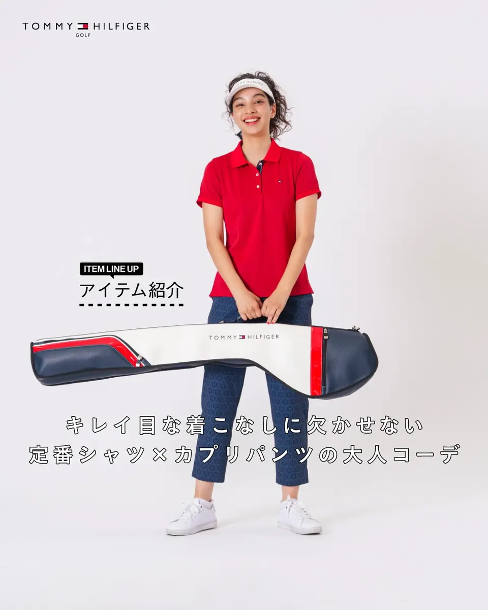 トミー ヒルフィガー ゴルフ]レディース ベーシックフラッグ