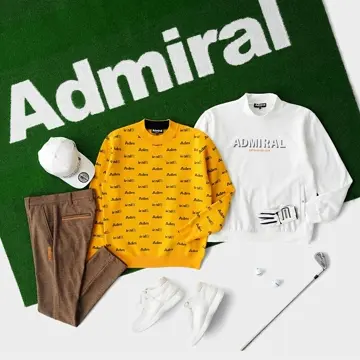【ADMIRAL GOLF】春秋 モックネック 総柄デザイン メンズM 18052293976964715_1_t_360.webp