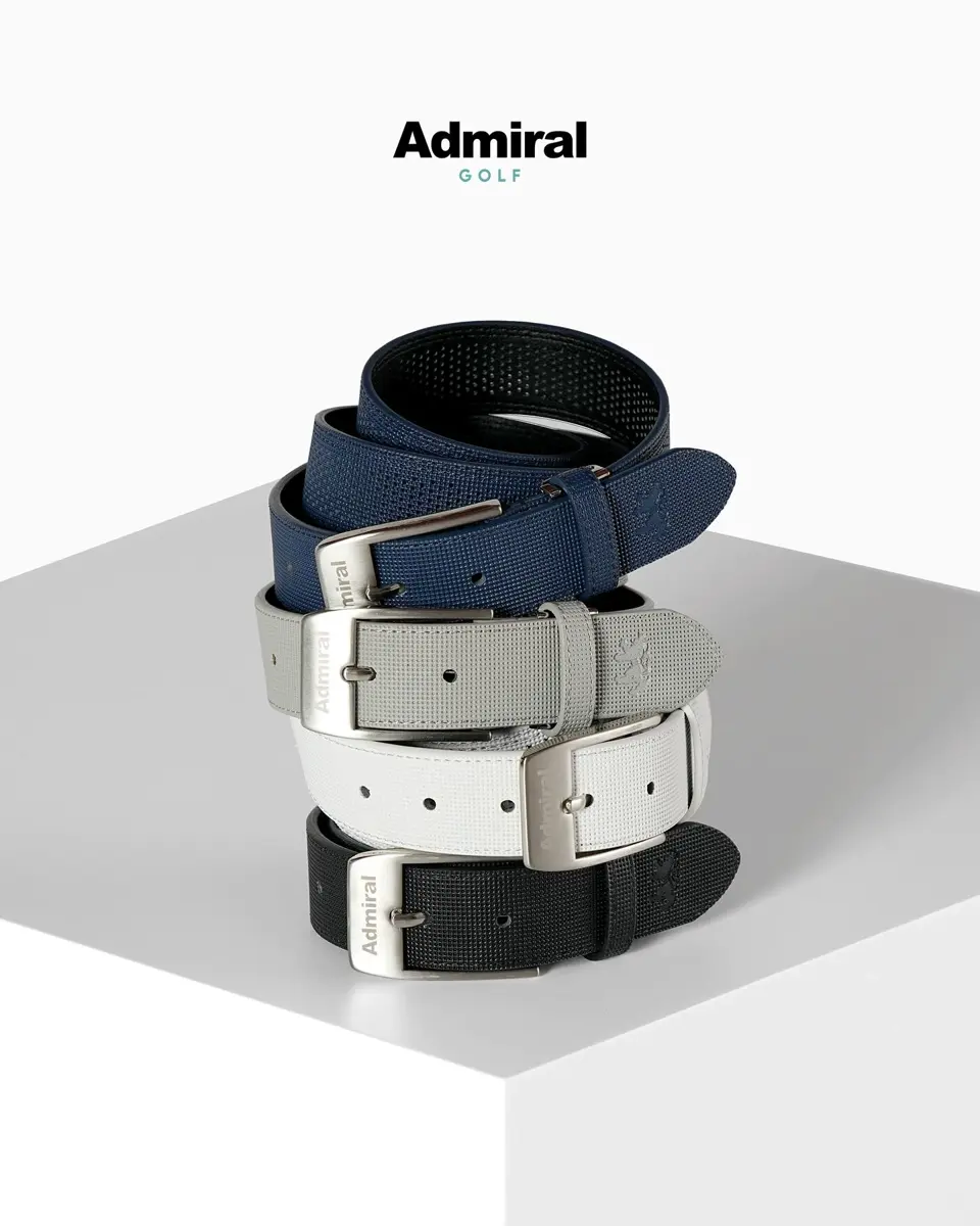 超美品 Admiral GOLF 9.5型3点ベルト ツアーモデル アドミラルゴルフ]ベルト パンチング | ヤマニゴルフ 公式ウェブストア