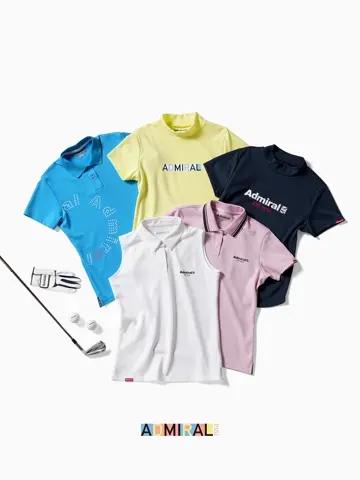 30％OFF】[アドミラル ゴルフ]レディース カラタッチ ドライポロシャツ
