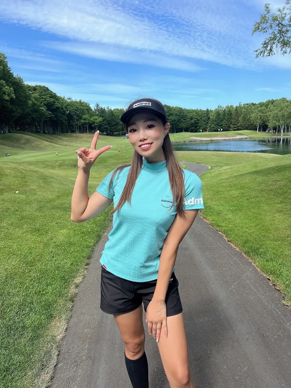 30％OFF】[アドミラル ゴルフ]レディース ロゴジャガード モックシャツ