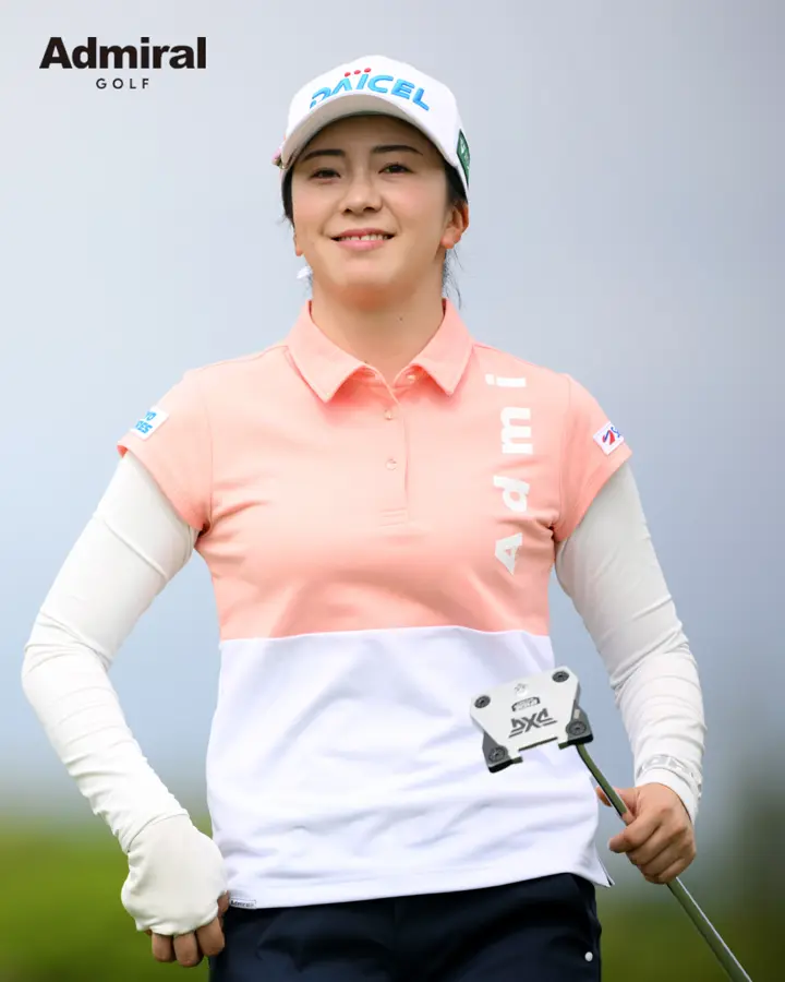 アドミラル ゴルフ]レディース 美ハダッチ Uネックインナー