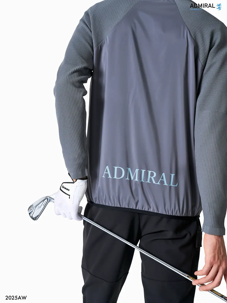 30％OFF】[アドミラル ゴルフ]メンズ ロゴストレッチ ジャガードモック