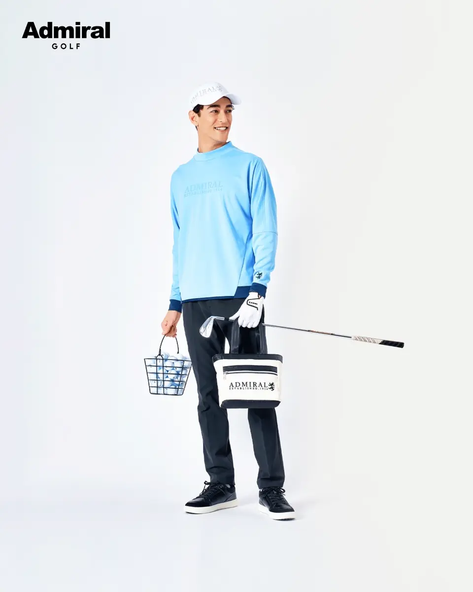 アドミラル ゴルフ]メンズ ワンタック ストレートパンツ | ヤマニ