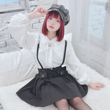 MA*RS】レース付きボレロ風ブラウス - ホワイト size-F | 地雷系