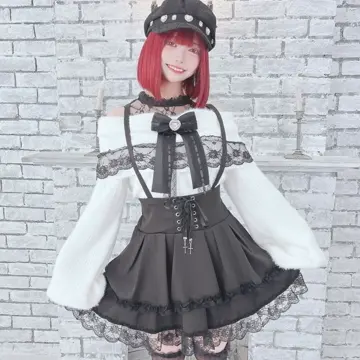 MA*RS】オフロールシャギーニットトップス - ホワイト size-F