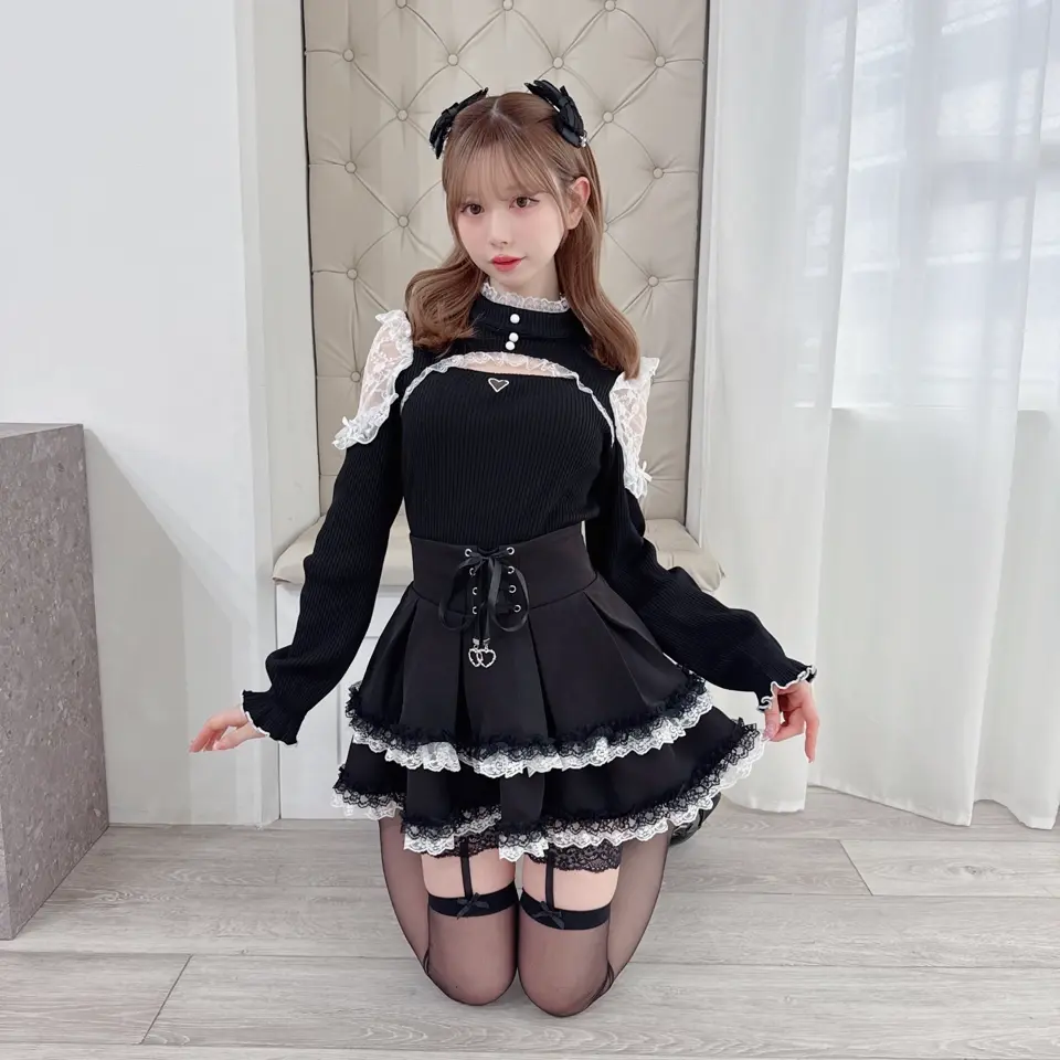 MA＊RS　コスメ柄　トップス　ホルターネック　マーズ　姫ギャルレア☆ マーズ MA＊RS - MA＊RS ピンクチェック でかリボン トップス 背中開き 平成