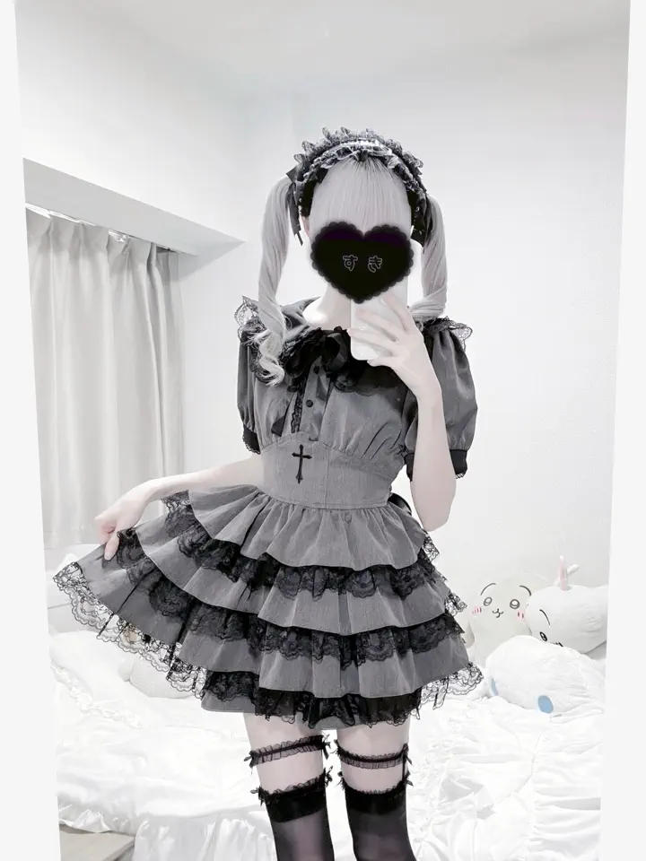 MA*RS】【2点SET】クロス刺繍ティアードセットアップ
