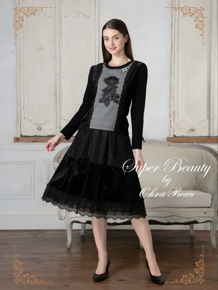 スーパービューティー　ブラックフリルコート　42サイズ　新品未使用品 楽天市場】【アウトレットセール50％OFF】スーパービューティー